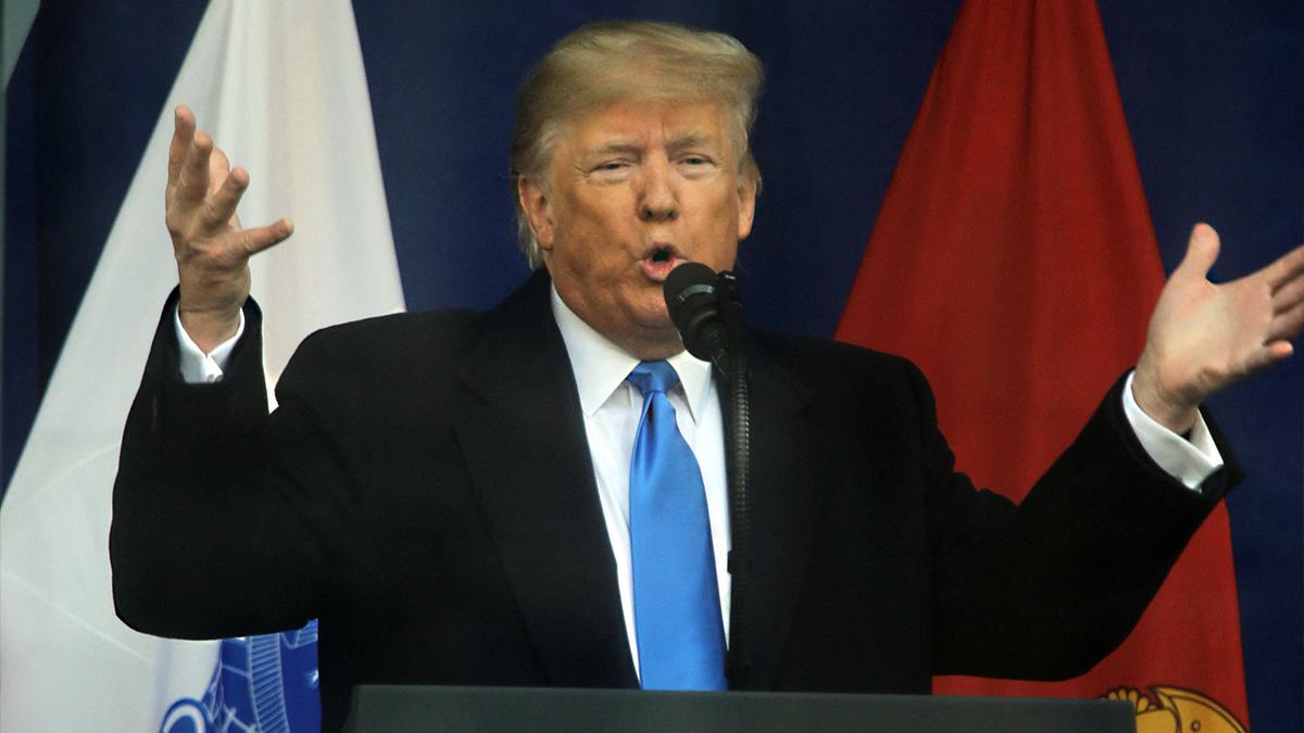 Image of Donald Trump is known to rant on Truth Social in the middle of the night.