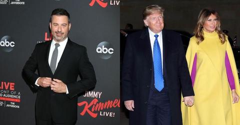 melania trump donald jimmy kimmel roasted valentines day