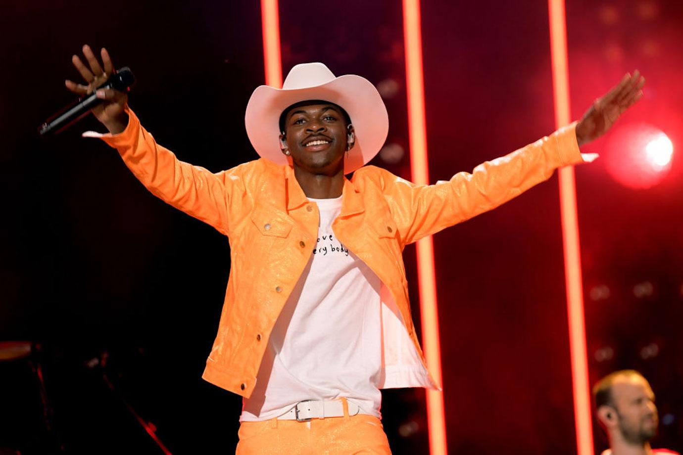 Lil Nas X Orange Suit Sexuality Secret