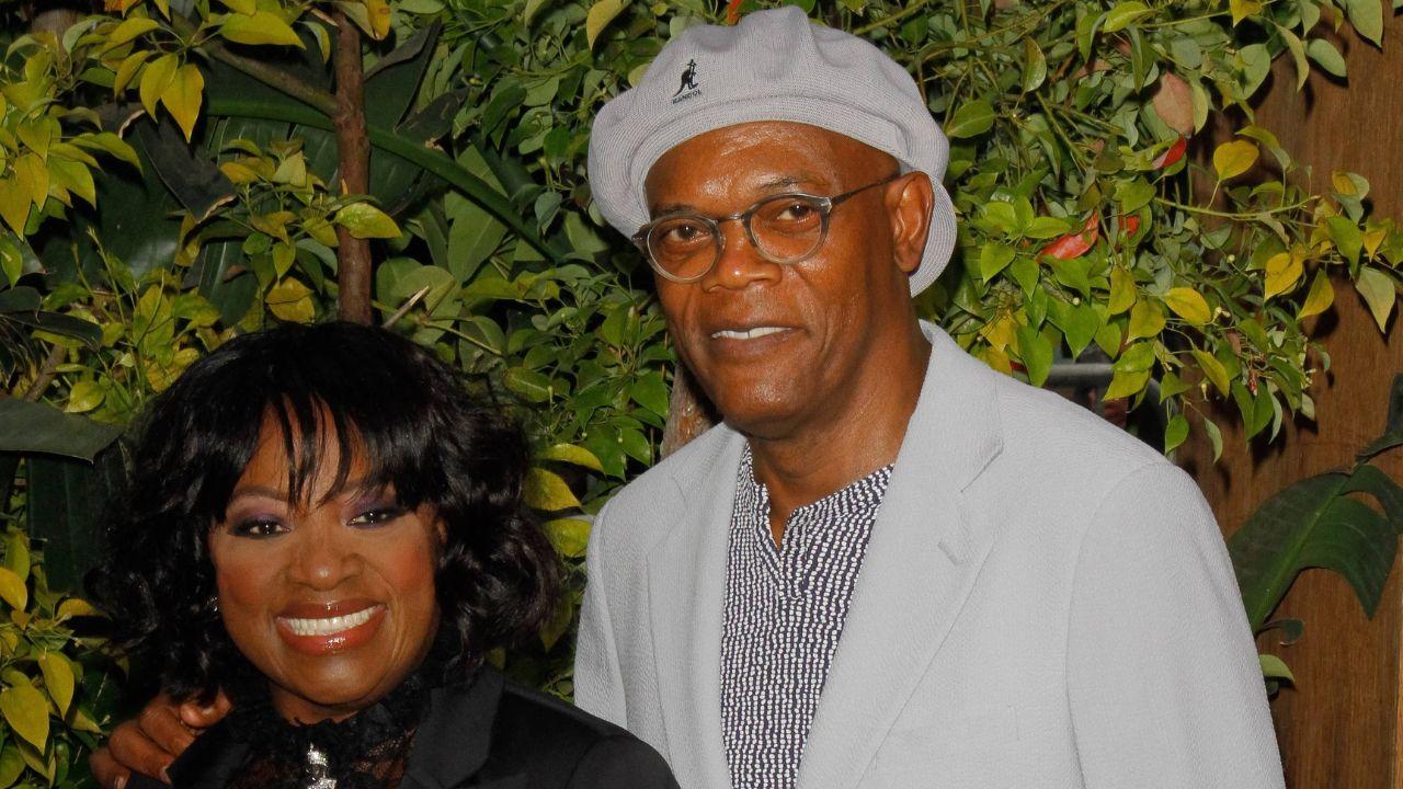 Image of LaTanya Richardson Jackson with Samuel L. Jackson.