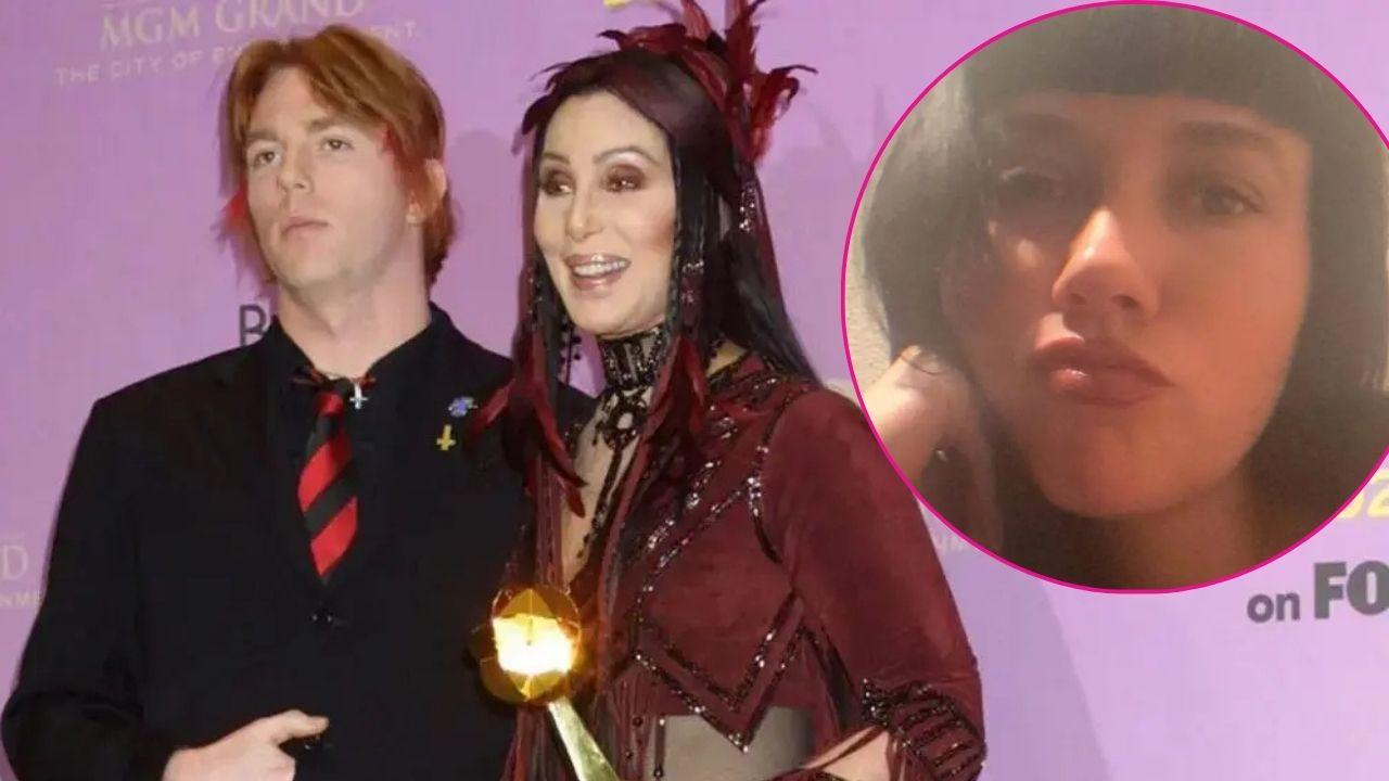 Split photo of Elijah Blue Allman, Cher, and Marieangela King
