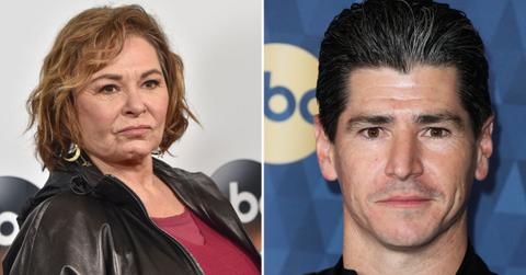 Split image of Roseanne Barr and Michael Fishman