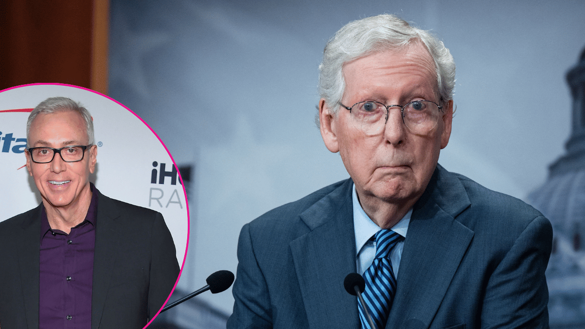 Image of Dr. Drew Pinsky speculated about Mitch McConnell's health.