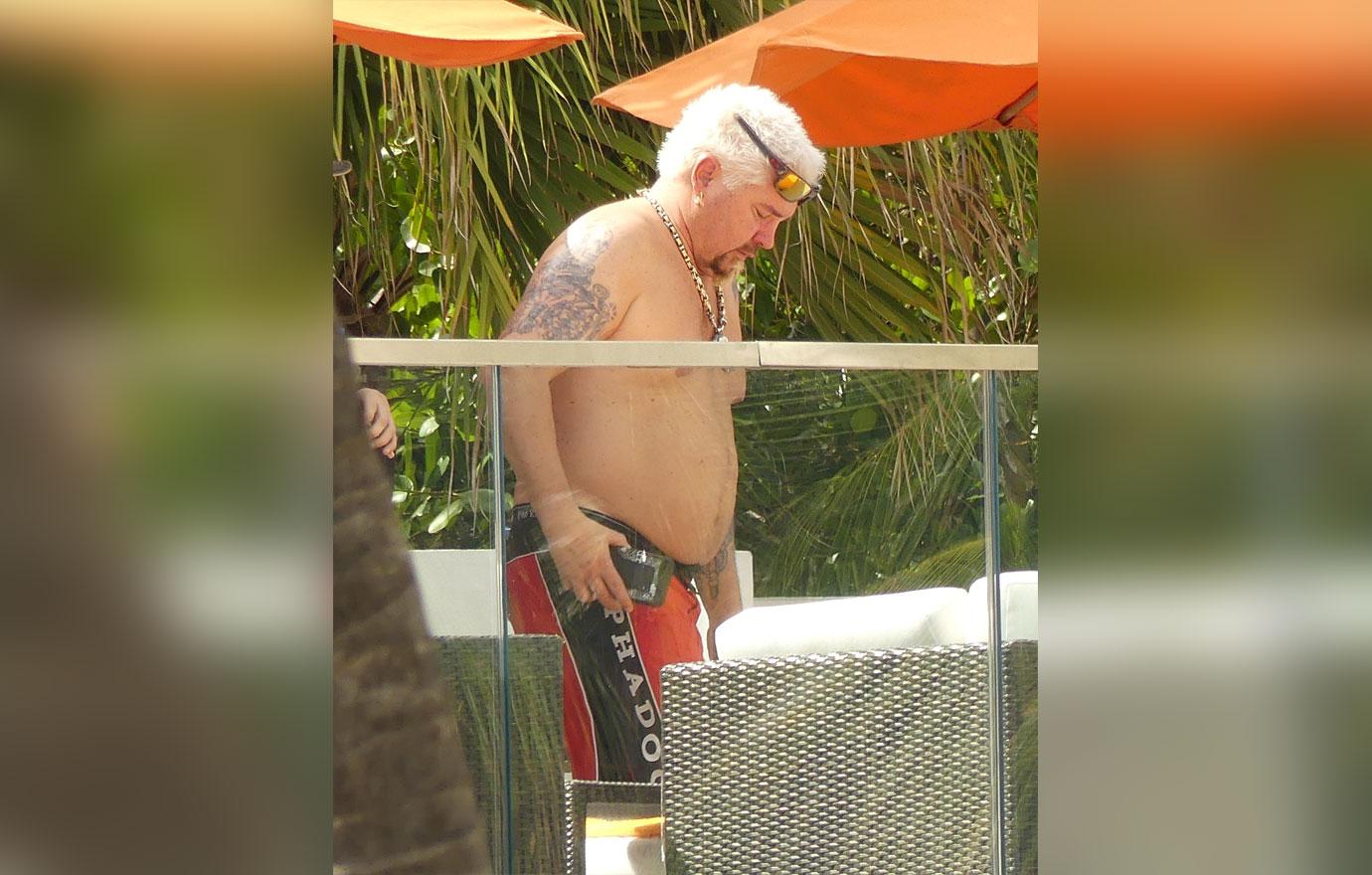 Shirtless guy fieri