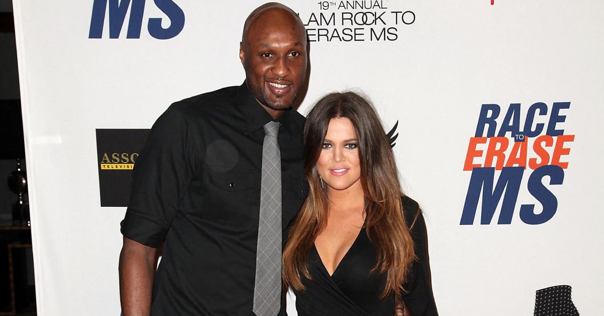 Photo of Lamar Odom and Khloé Kardashian.