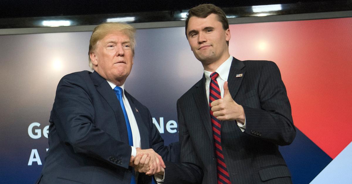 Image of Charlie Kirk was an outspoken supporter of President Donald Trump 