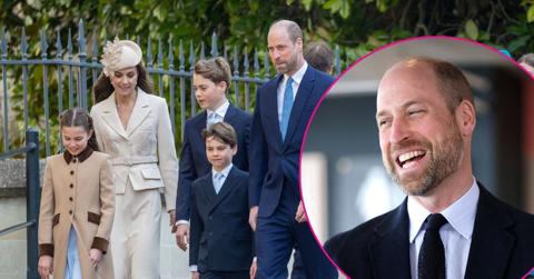 Composite photo of Prince William, Princess of Wales, Prince George, Princess Charlotte and Prince Louis.
