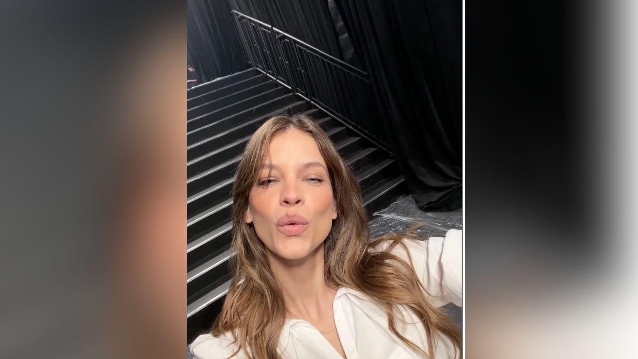 image of The supermodel looked stunning during her recent runway walk in Los Angeles.