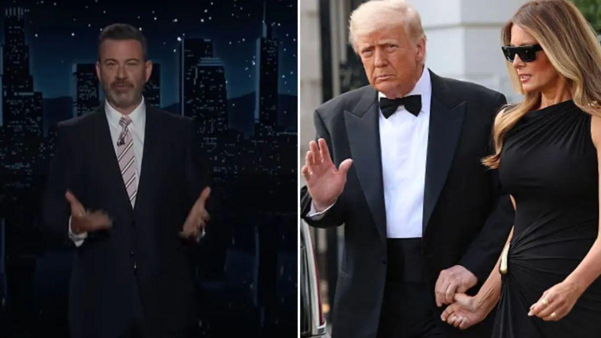 Photo of Jimmy Kimmel blasted 'Melania' for earning a 7 percent score on Rotten Tomatoes.