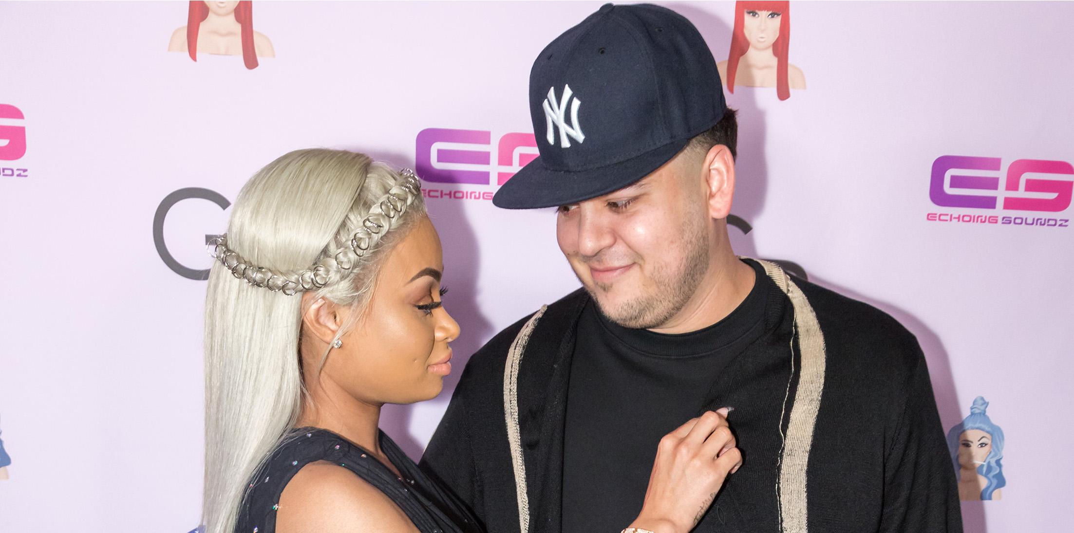 Rob kardashian blac chyna dating feature