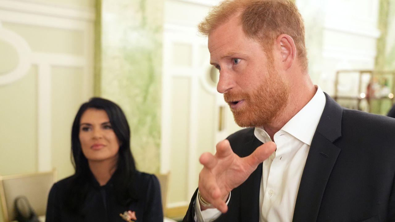 Image of Prince Harry and Meghan Markle moved to the United States in 2020.
