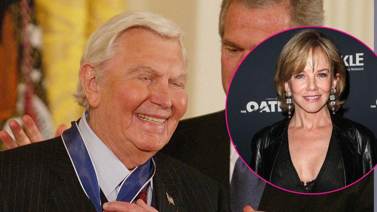 Image of Andy Griffith, George W. Bush, and Linda Purl