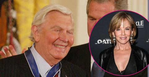 Image of Andy Griffith, George W. Bush, and Linda Purl