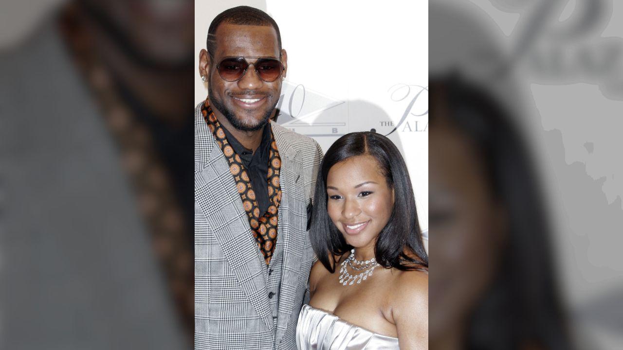 Image of Savannah James recalled LeBron James helping with a pregnancy craving for chicken and jojos.