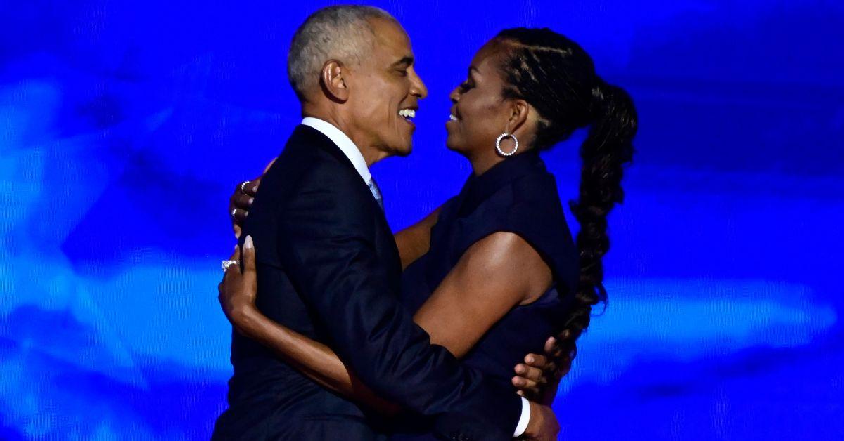 image of Michelle Obama revealed that she and Barack prefer to have date nights at home.