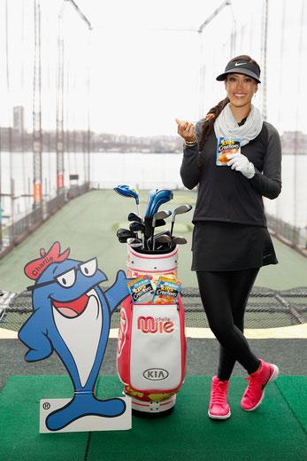 Pro Golfer Michelle Wie at Chelsea Piers