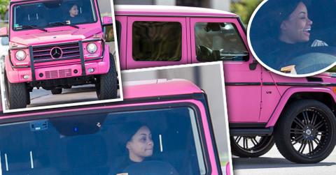 Blac chyna pink mercedes (1)