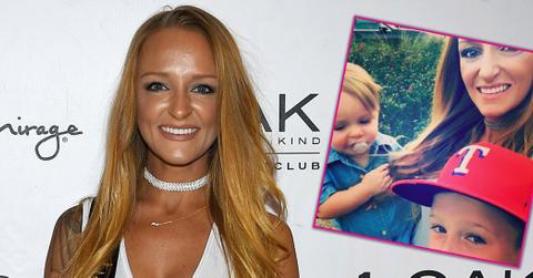 Teen Mom Maci Bookout Pregnant Photo Long