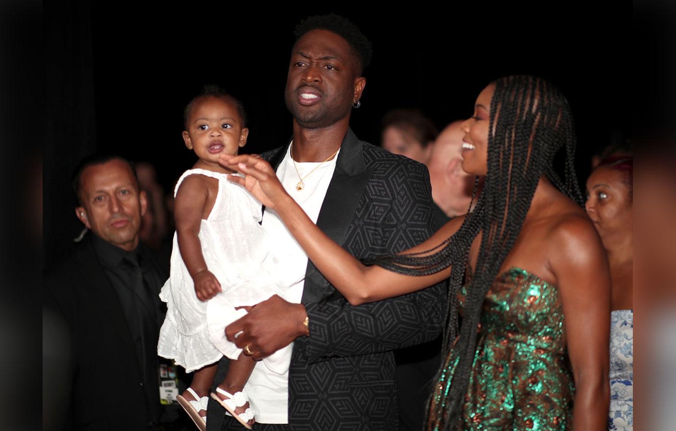 Gabrielle Union Posts Video Of Dwyane & Kaavia Playing Basketball