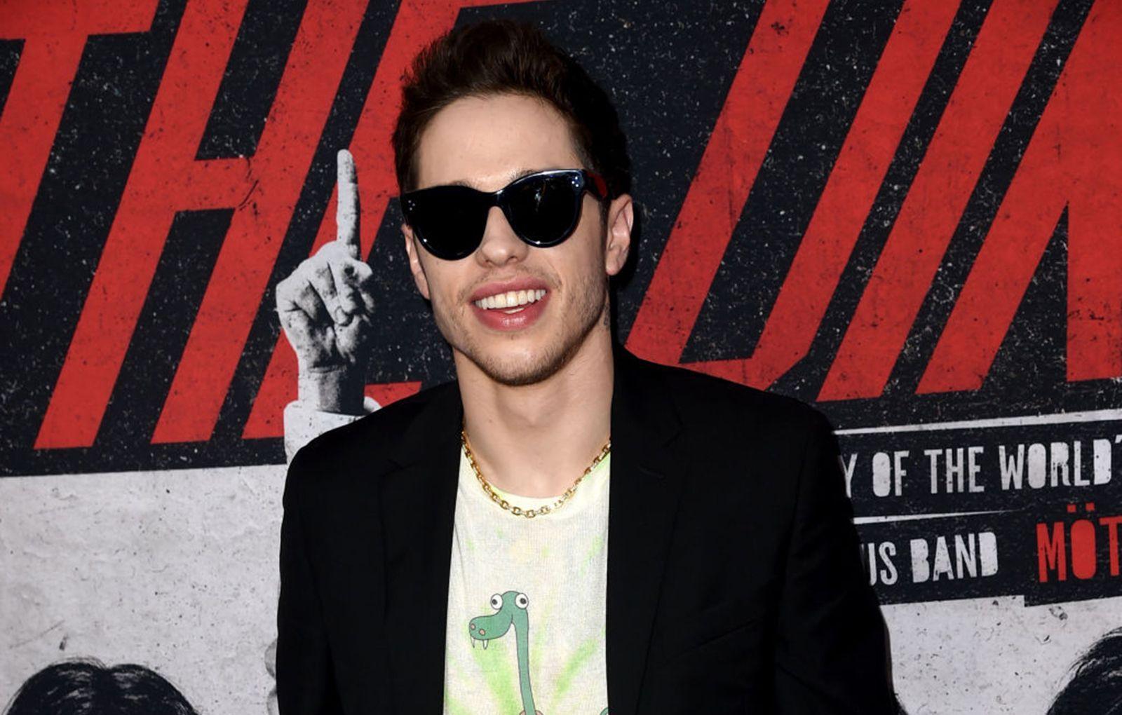 pete davidson kim kardashian apart covid film delays