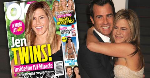 Jennifer aniston pregnant twins