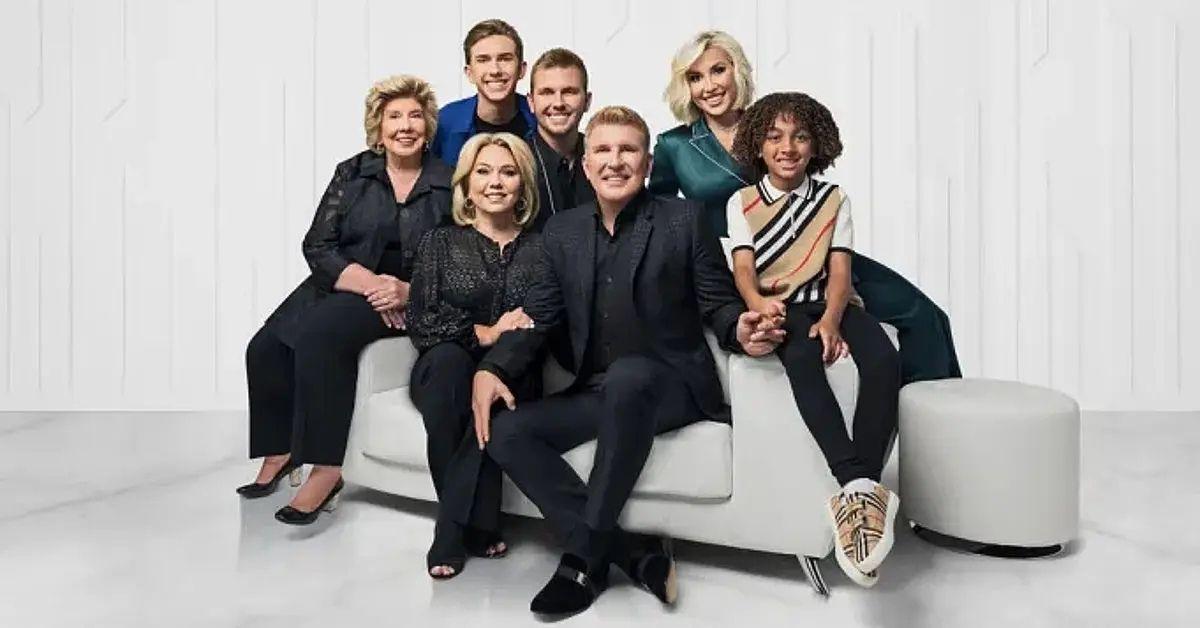 Photo of Todd and Julie Chrisley's reaction was aired on the family's reality TV show.