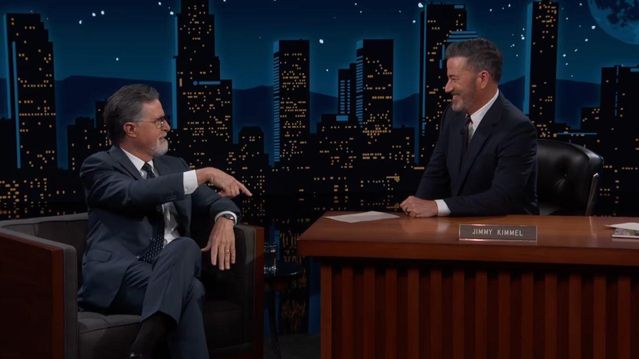 Image of The former host discussed his secret ‘Lord of the Rings’ project he is co-writing with his son.
