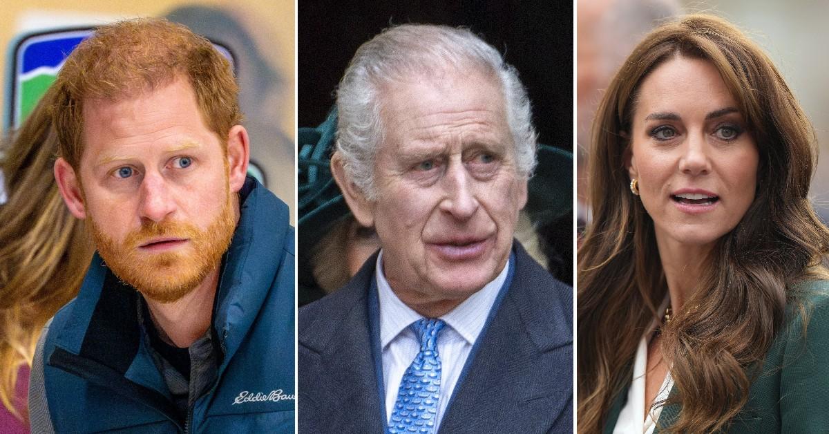 prince harry worried king charles kate middleton cancer battle pp