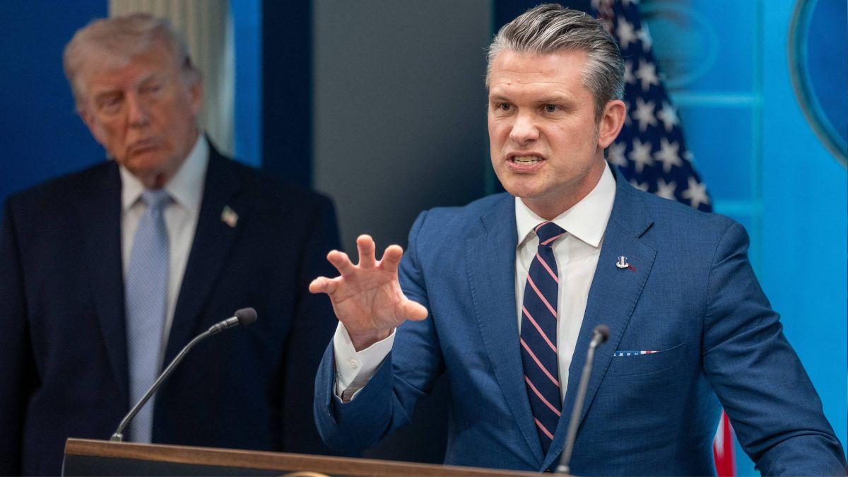 image of Pete Hegseth allegedly wants to make it clear who's 'in charge.'