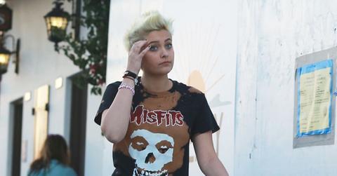 Paris jackson new tattoo michael jackson hr