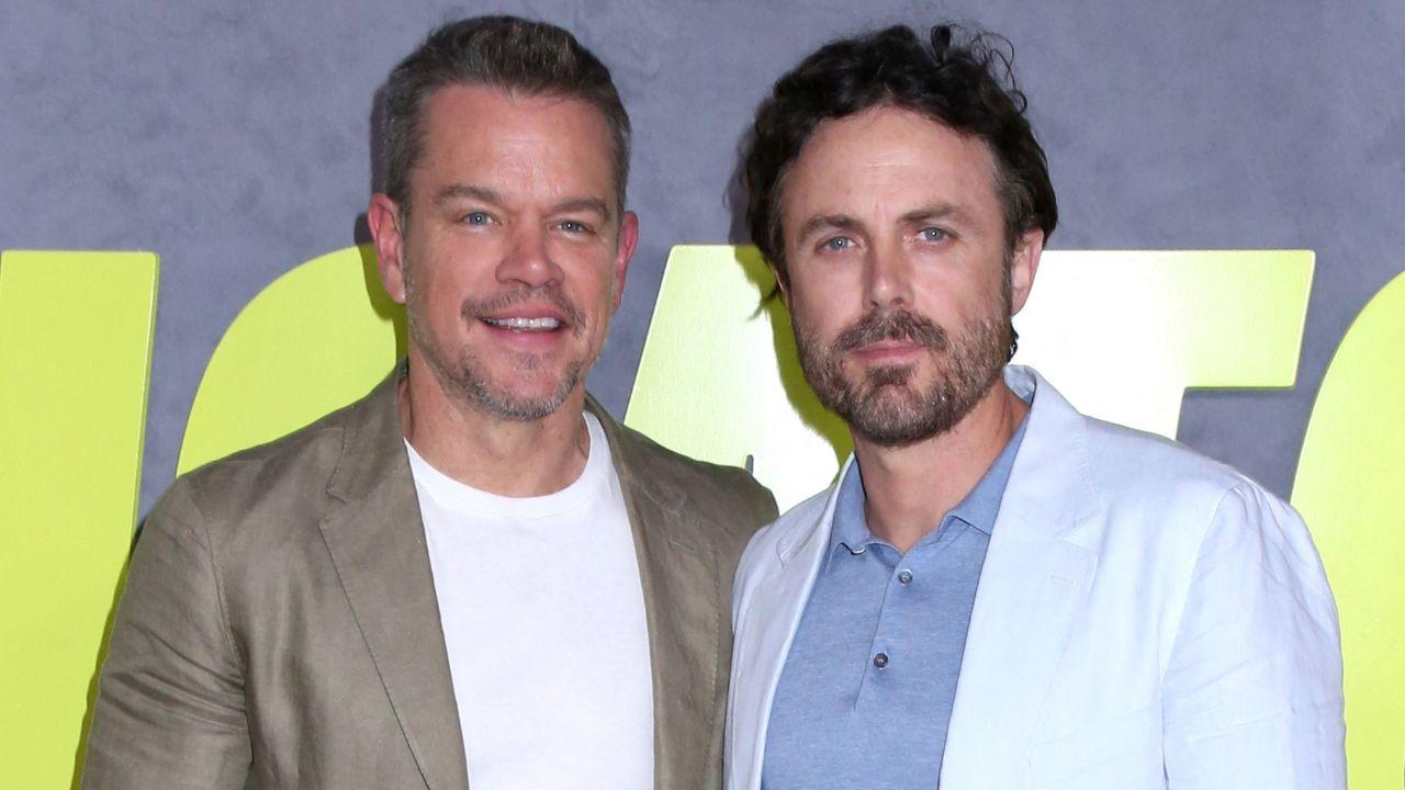 Photo of Matt Damon and Casey Affleck.