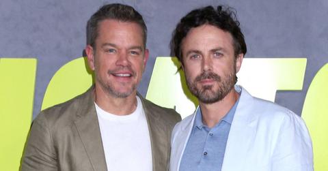Photo of Matt Damon and Casey Affleck.