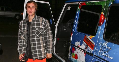 Justin bieber talking paps