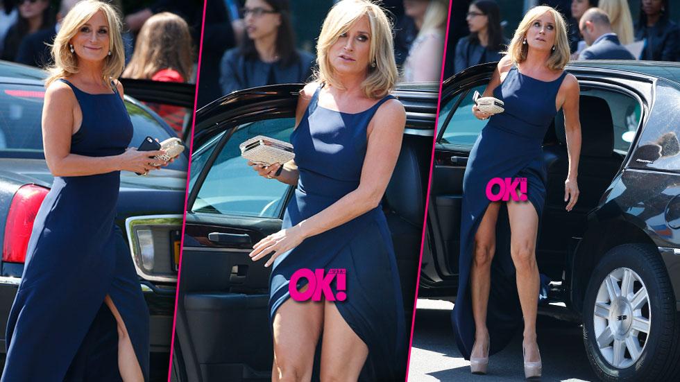 Sonja Morgan Suffers Wardrobe Malfunction In Thigh High Slit – Find Out