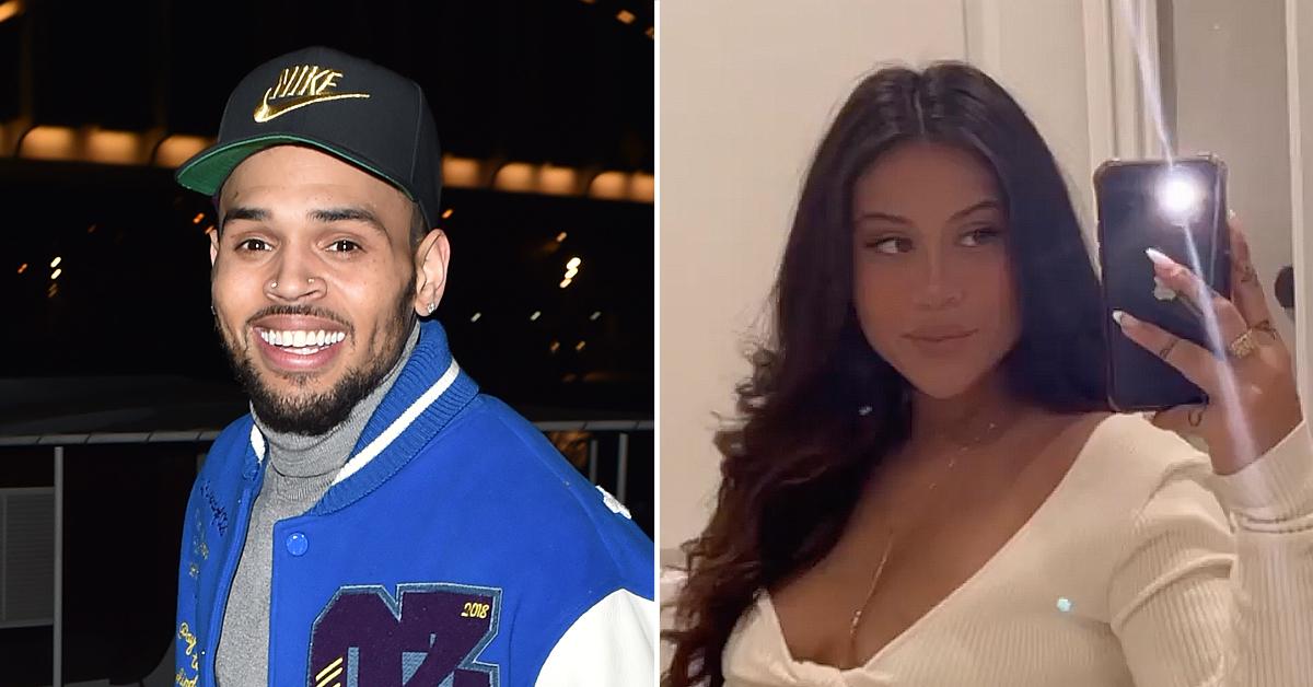 chris browns baby mama ex girlfriend diamond brown shows off pregnant belly