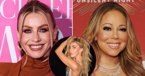 Split of Julianne Hough; Mariah Carey.