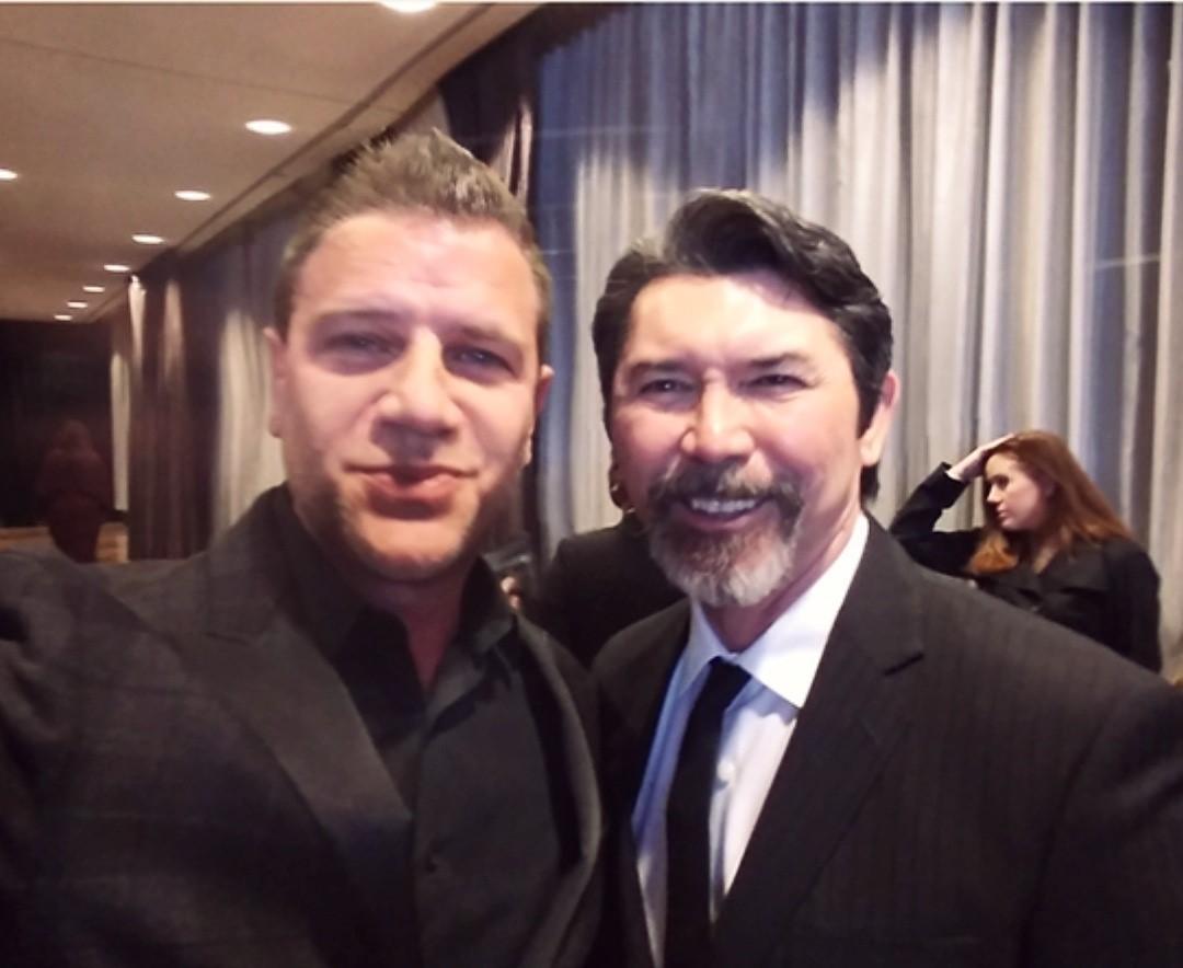 Tom Murro and Lou Diamond Phillips