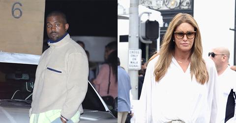 Kanye west shares texts caitlyn jenner pics