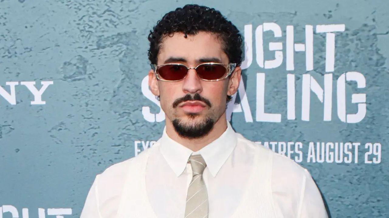 Image of Bad Bunny had his music removed from a Trump-related post not too long ago.