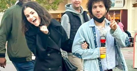 photo of Selena Gomez and Benny Blanco