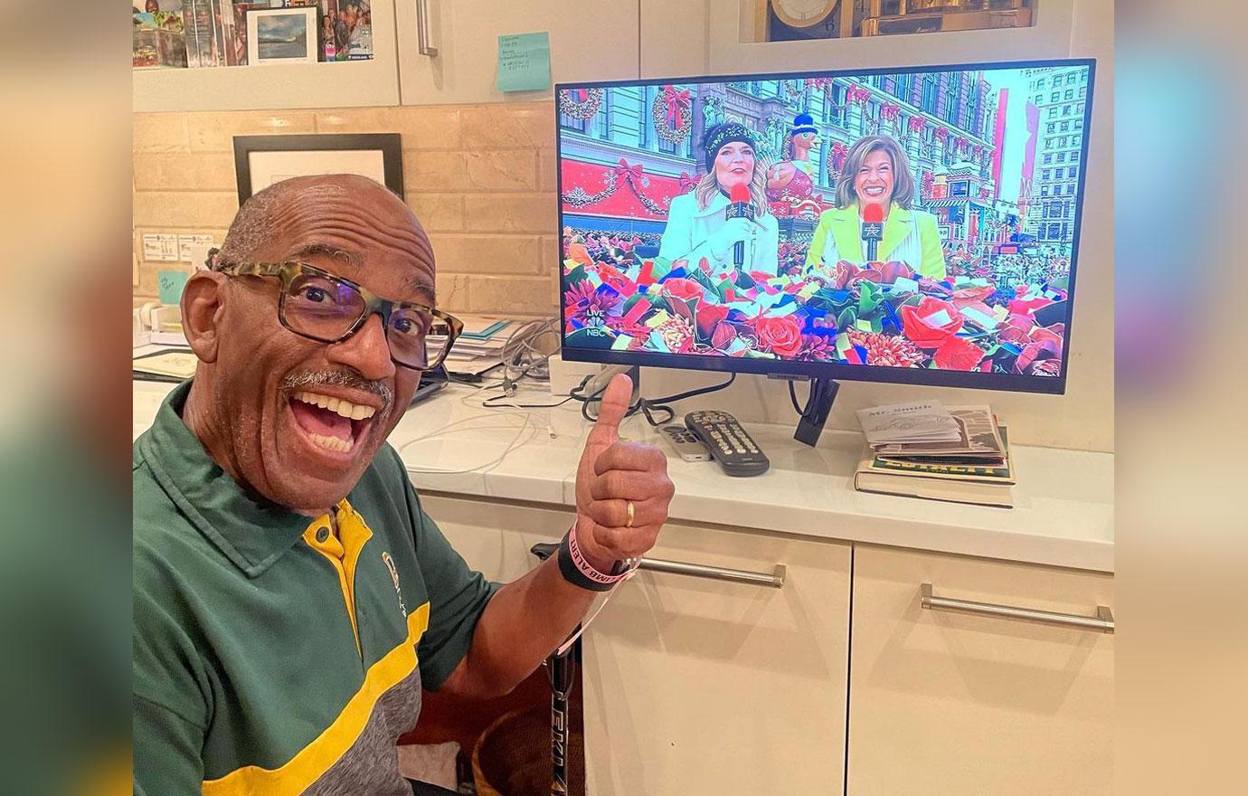 al roker leaves hospital misses thanksgiving day parade