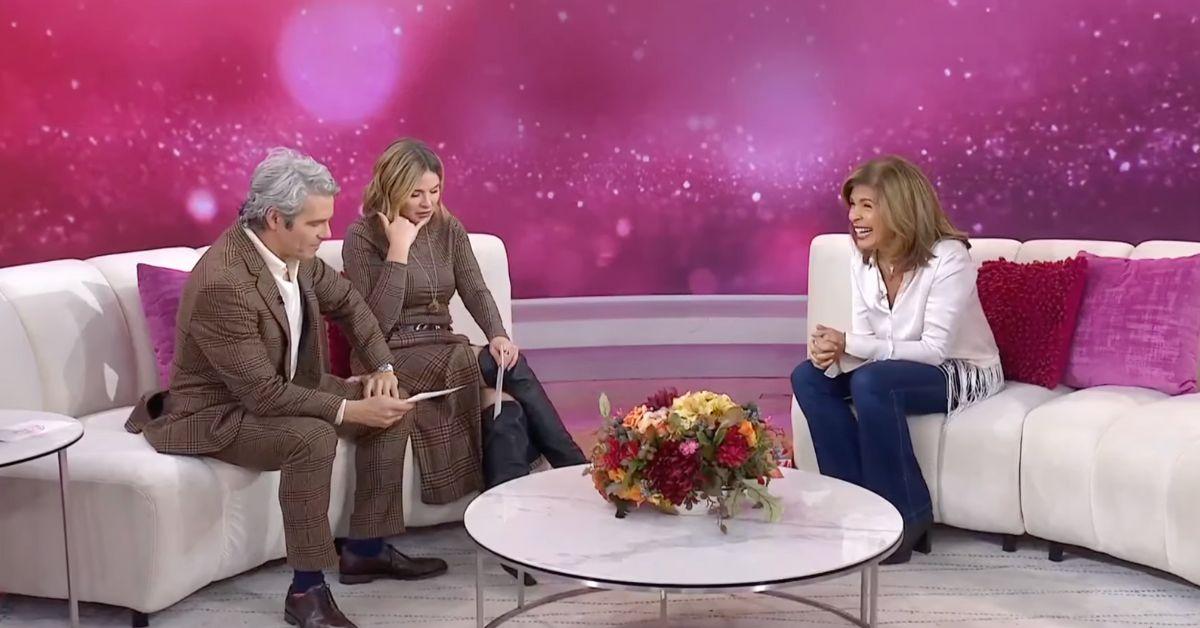 Photo of Andy Cohen, Jenna Bush Hager and Hoda Kotb