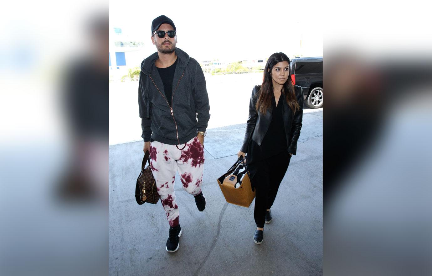 Scott Disick & Kourtney Kardashian