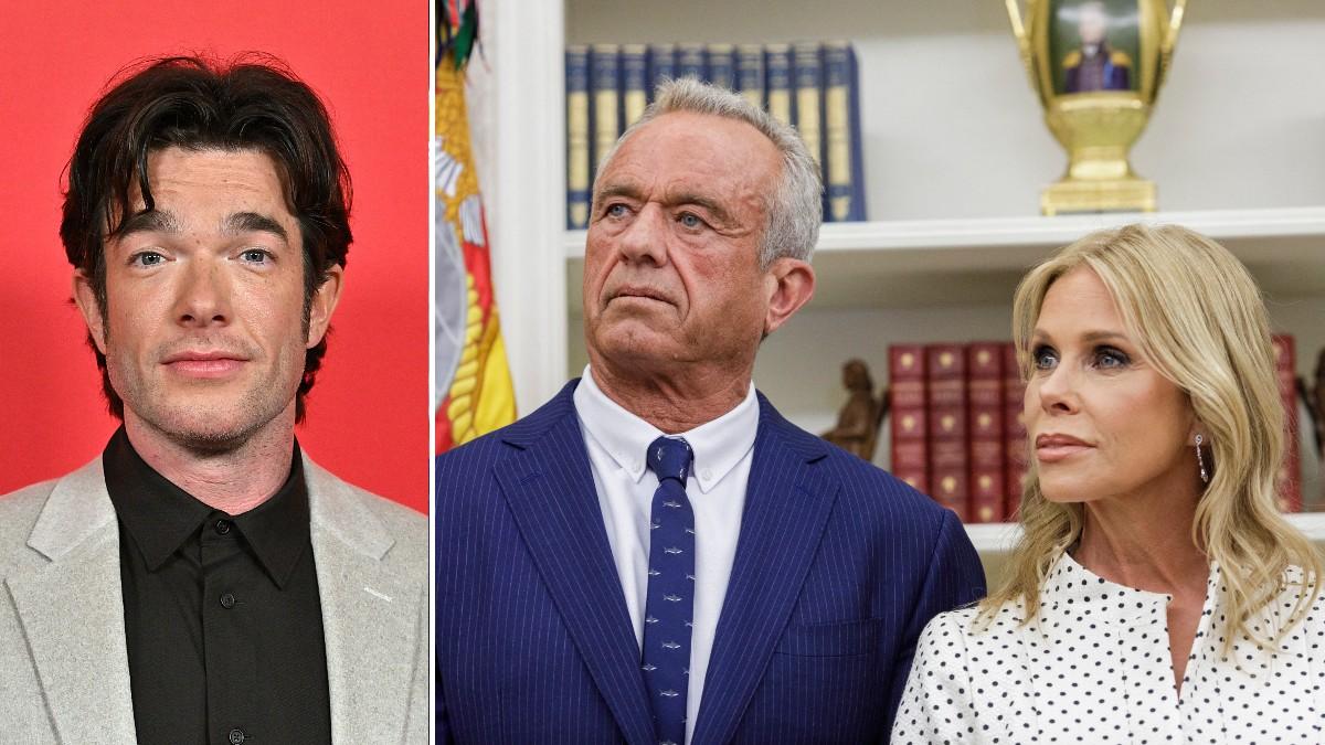 split of John Mulaney; Cheryl Hines & RFK Jr. 
