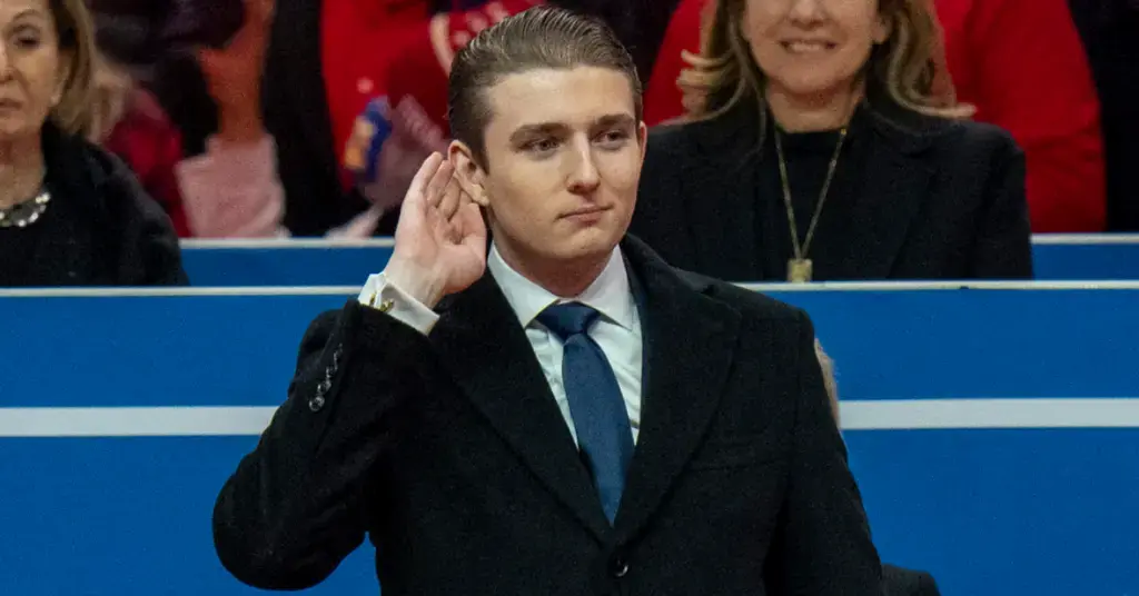 melania trump barron harvard admission hoax joke white house