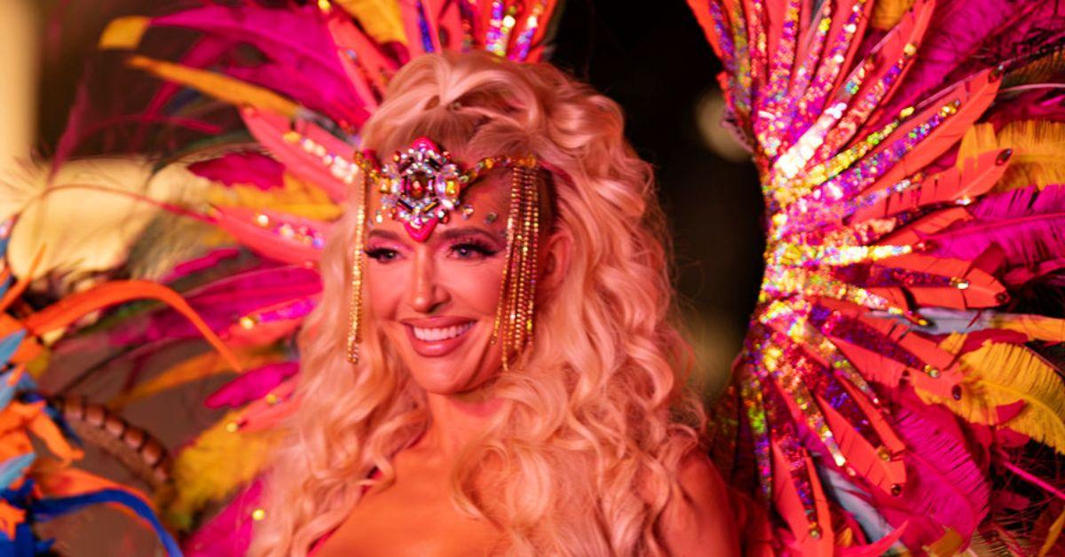 Image of Erika Jayne is currently taping Season 15 of 'RHOBH.'