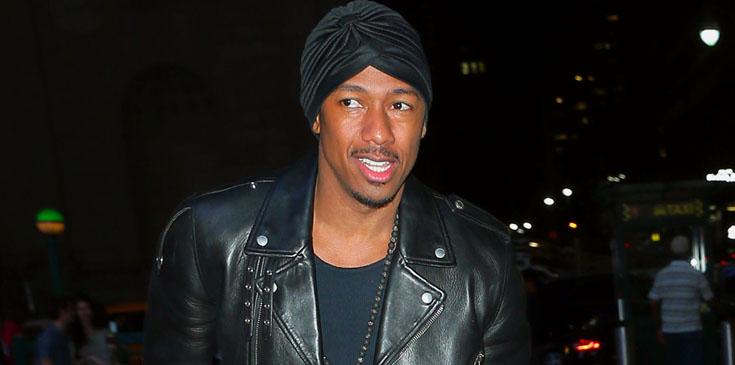 EXCLUSIVE: Nick Cannon is all smiles when arriving at Drake Concert with Heidi Klum at MSG