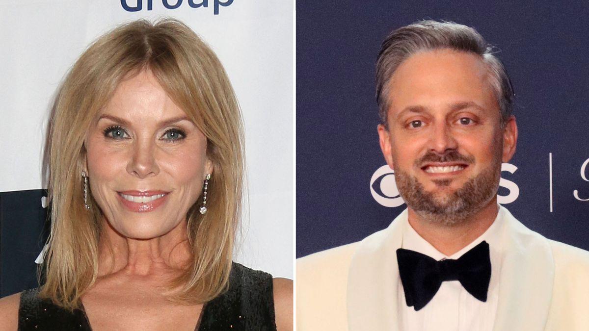 Photo of Cheryl Hines and Nate Bargatze.