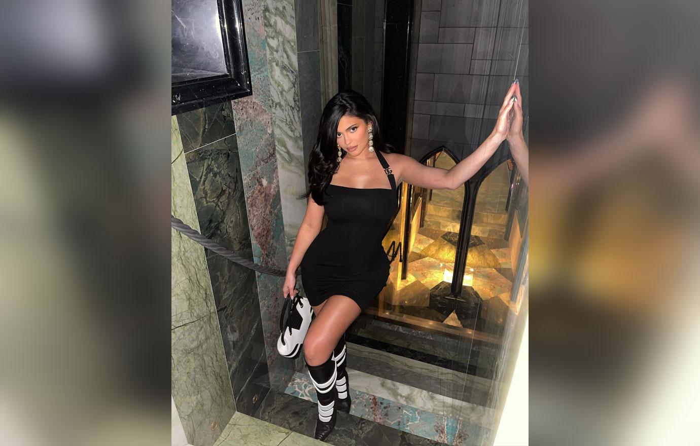 Kylie Jenner proves that the little black dress is the sexiest piece of  2022