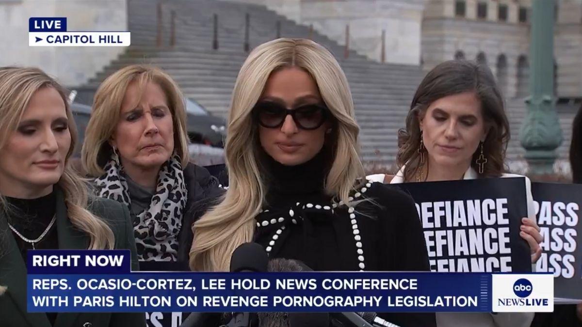 image of Paris Hilton said the trauma from her leaked tape still affects her today.